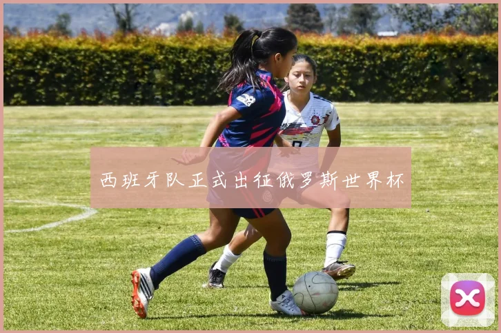 西班牙队正式出征俄罗斯世界杯