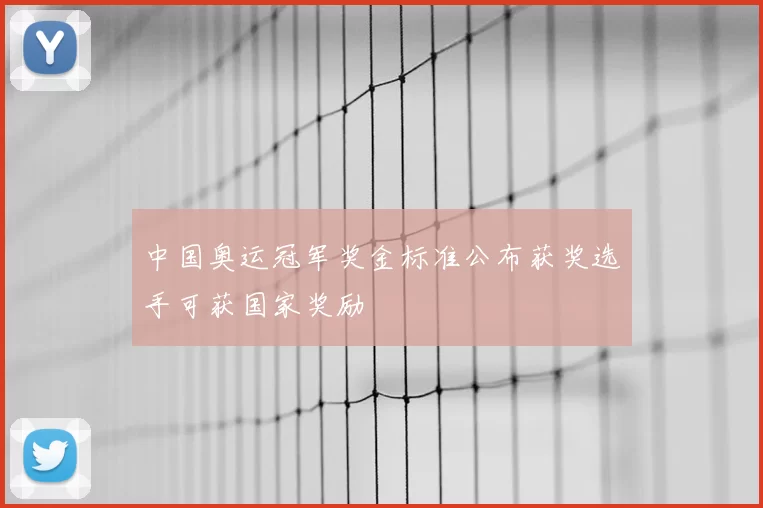 中国奥运冠军奖金标准公布获奖选手可获国家奖励